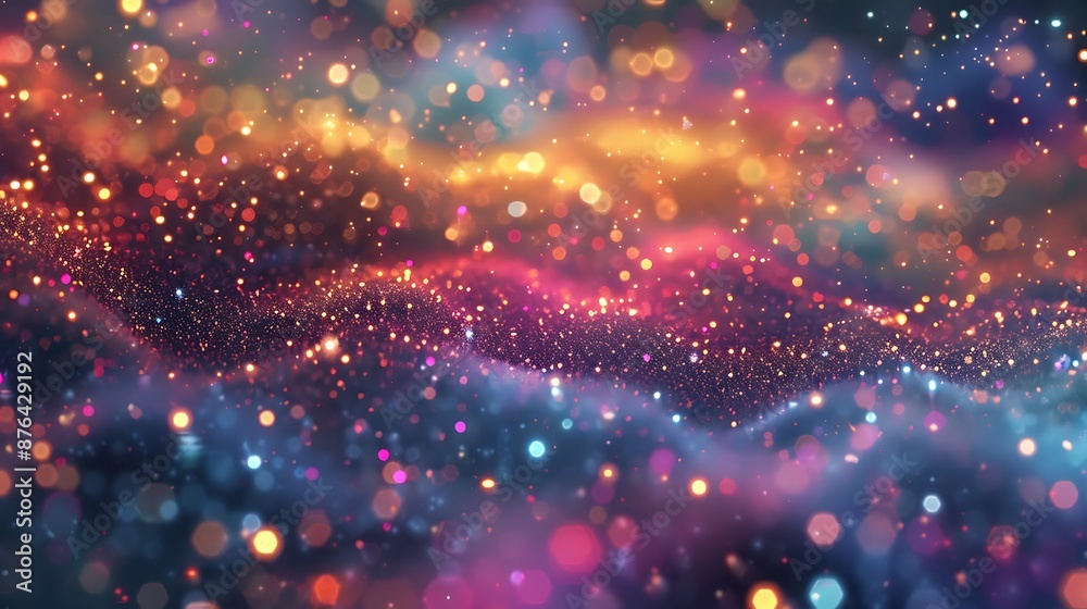 Fototapeta premium Abstract bokeh style background