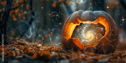 Autumn Glow 16K UHD Cinematic Pumpkin Wallpaper