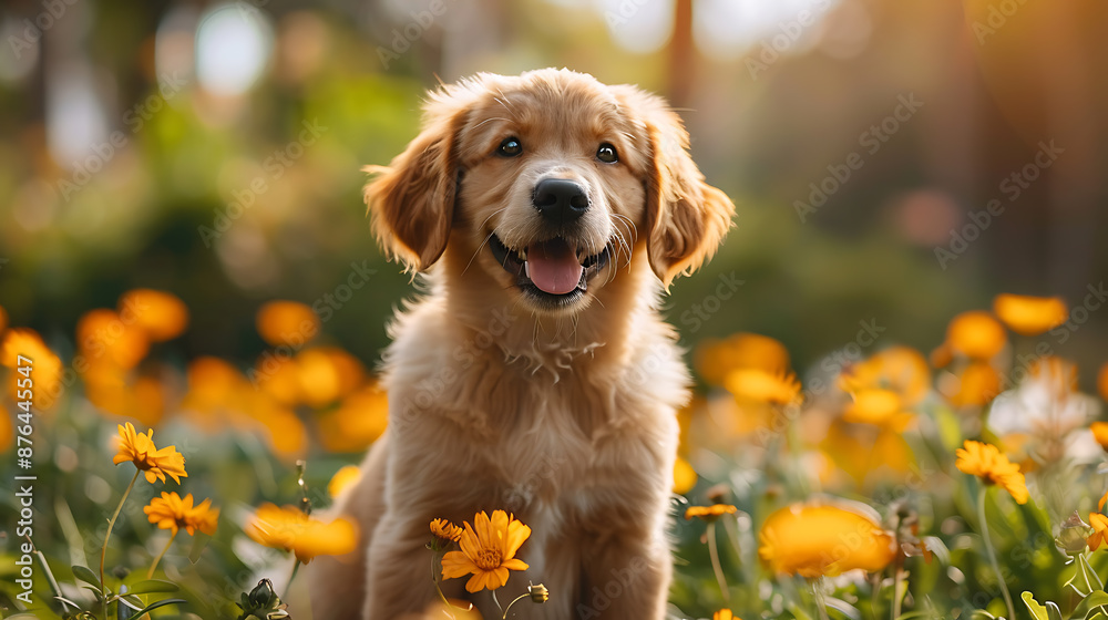 Golden Retriever Puppy Learns Basic Commands Golden Retriever Puppy Learns Basic Commands
