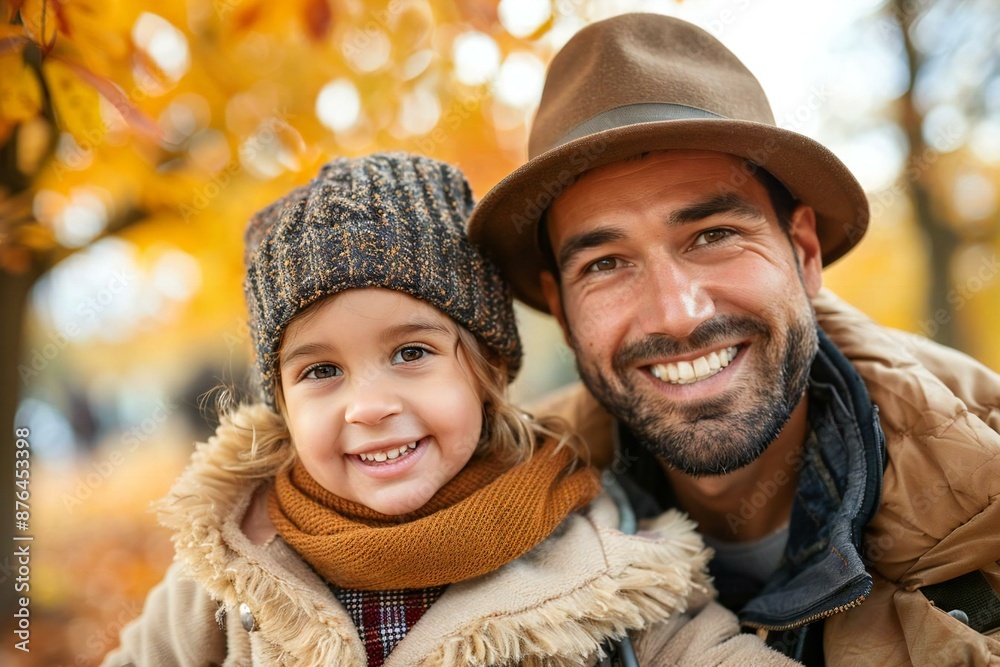 Smiling father pushing his beautiful daughter in a wheelchair outdoors. Smiling father pushing his beautiful daughter in a wheelchair outdoors.