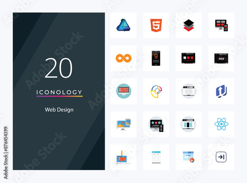 Web Design - thin line vector icon set. Pixel perfect. The set contains icons: Web Designer, Computer Programmer, Web Page, Text Writing, Coding, Creativity, Repairing, Color Swatch, 