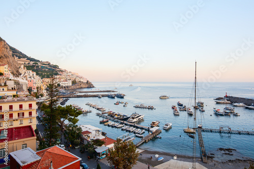 Amalfi town in Italy