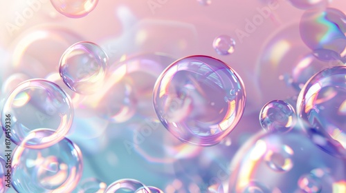 Enchanting Iridescent Soap Bubbles Dancing in Pastel Dreamscape Soft and Ethereal Photography with Nikon D750 50mm Lens