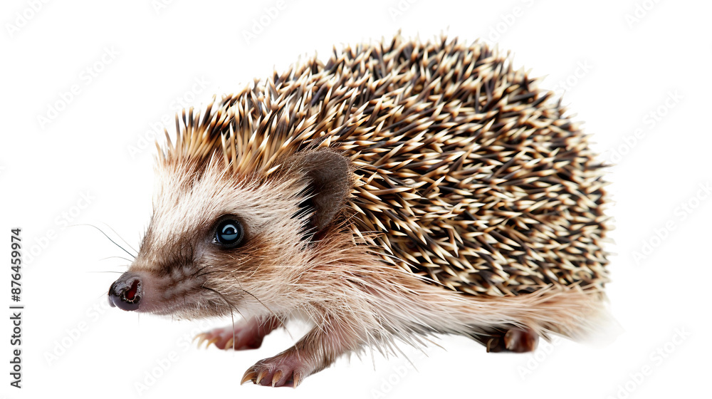 Hedgehog on White Hedgehog on White