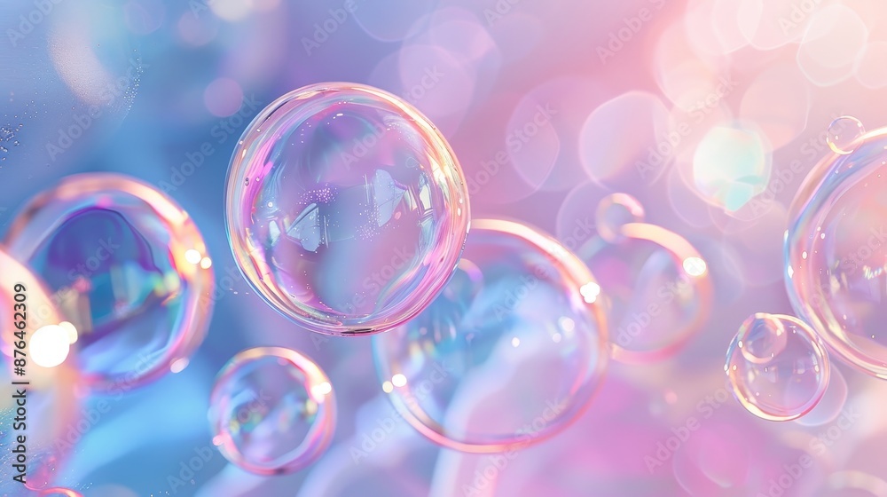Enchanting Soap Bubbles Pastel Dreamscape with Soft Colors and Ethereal Glow Enchanting Soap Bubbles Pastel Dreamscape with Soft Colors and Ethereal Glow