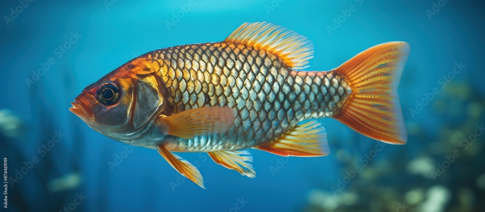 Fish in Saltwater Aquarium. Fish in Saltwater Aquarium.