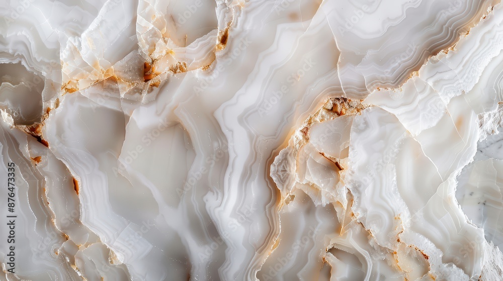 A high-resolution photograph of white marble with soft beige veining A high-resolution photograph of white marble with soft beige veining