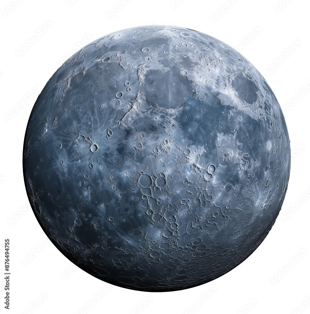 Close-Up of the Moon Highlighting Its Craters and Surface Texture Close-Up of the Moon Highlighting Its Craters and Surface Texture