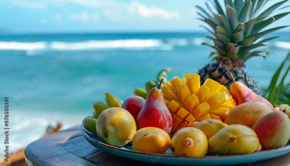 Tropical Fruit Platter: A Feast for the Senses Tropical Fruit Platter: A Feast for the Senses