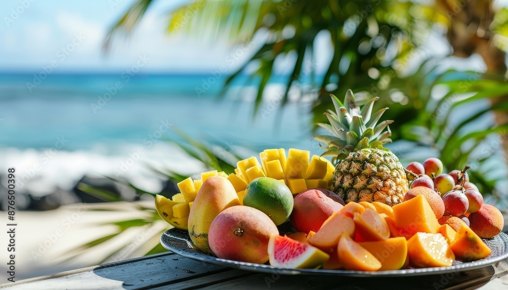 Tropical Fruit Platter: A Feast for the Senses