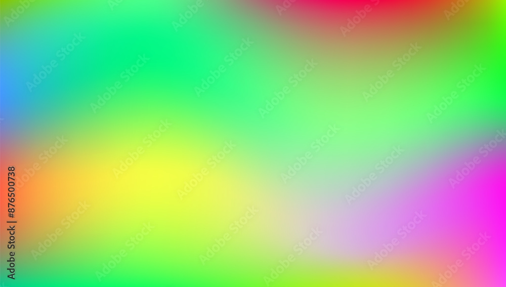 Obraz premium Iridescent Texture. Purple Shiny Background. Vibrant Card. Abstract Background. Blur Glitch. Pearlescent Gradient. Pop Multicolor Illustration. Minimal Mesh. Blue Iridescent Texture