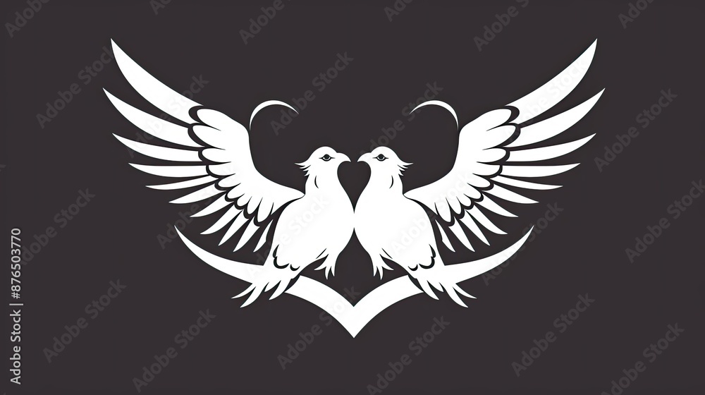 Obraz premium eagle with wings