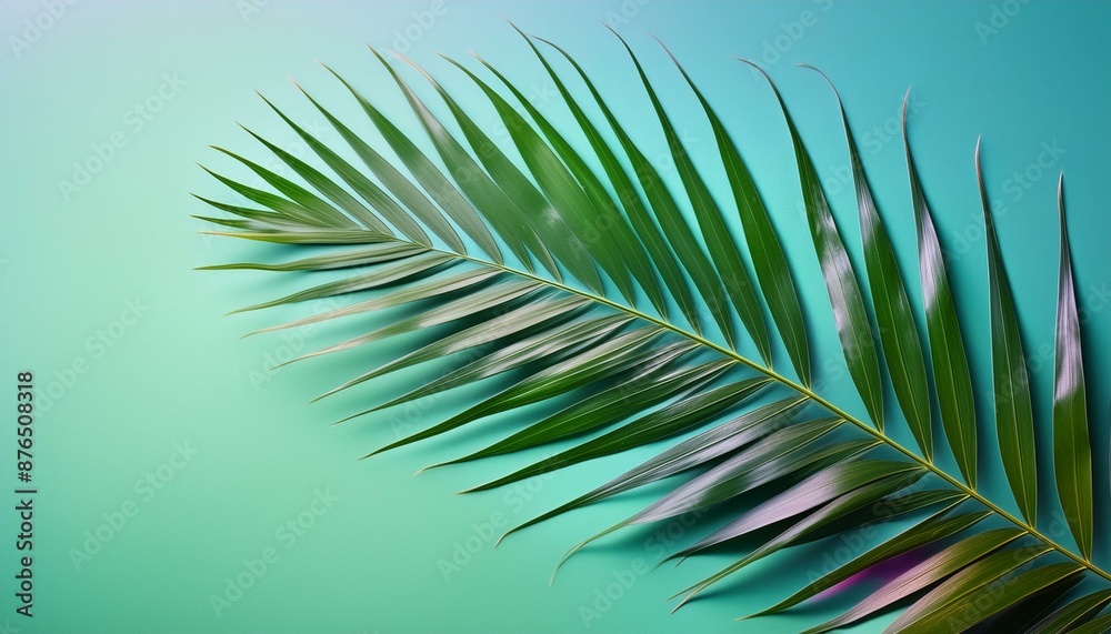 Obraz premium palm tree leaf