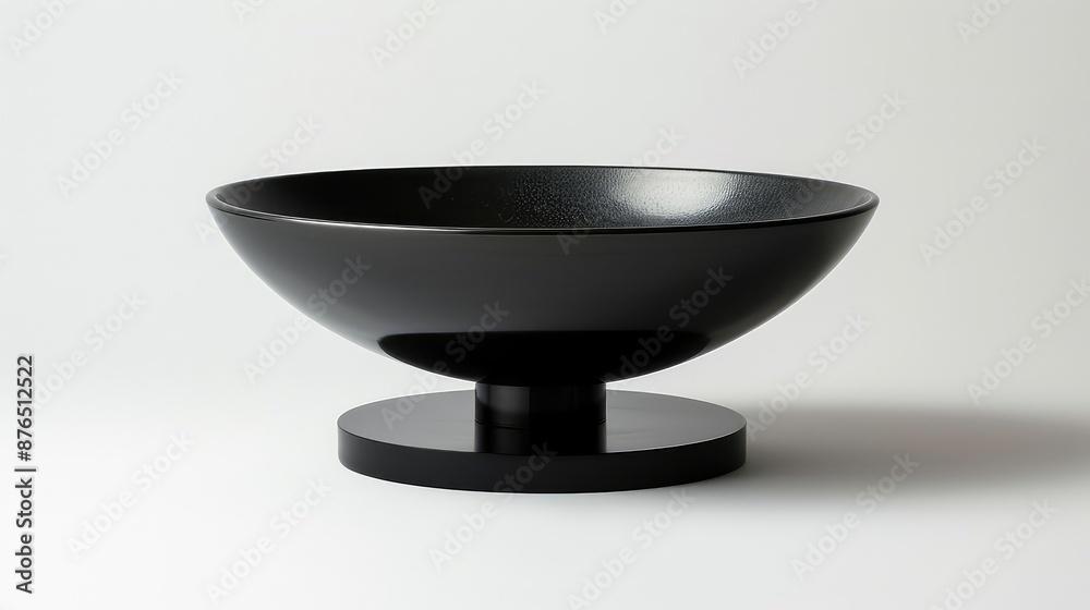 Elegant Black Dish with Superior View Elegant Black Dish with Superior View