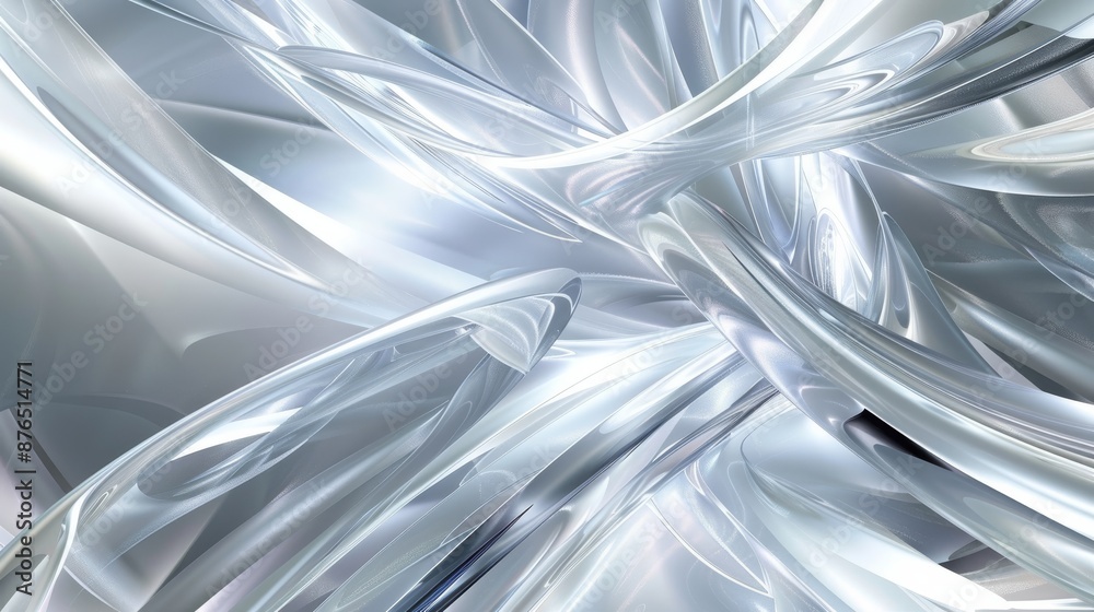 a texture background with various smooth curved lines that look like shimmery crystal trails, geometric, ethereal, brilliant white, shimmery silver a texture background with various smooth curved lines that look like shimmery crystal trails, geometric, ethereal, brilliant white, shimmery silver