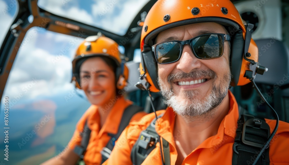 Experience the Thrill of a Scenic Helicopter Tour with Your Partner Enjoy breathtaking views, unforgettable memories, and a unique adventure in the sky Book your romantic helicopter flight today
