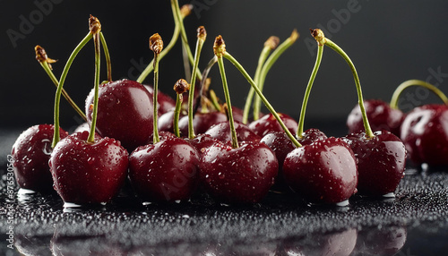 Muchas cerezas, guindas