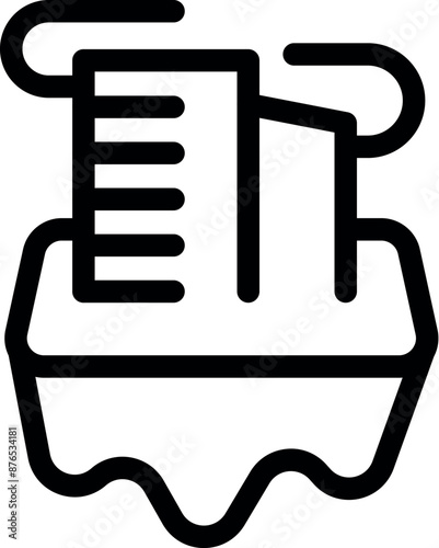 Electronic component submerged in an ultrasonic cleaner, undergoing a thorough cleaning and sterilization process