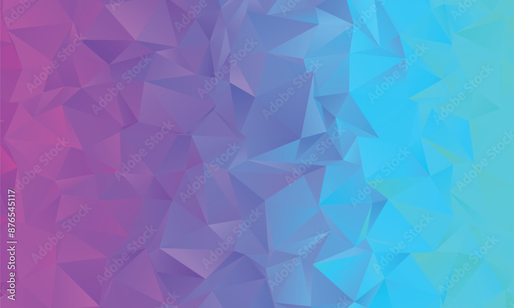 Fototapeta premium Abstract geometric vector polygon background