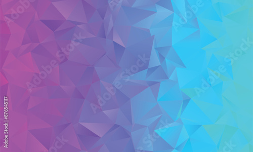 Abstract geometric vector polygon background