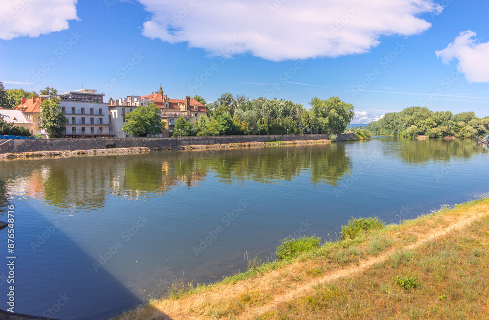 Fototapeta premium Riverside in Piestany, Slovakia