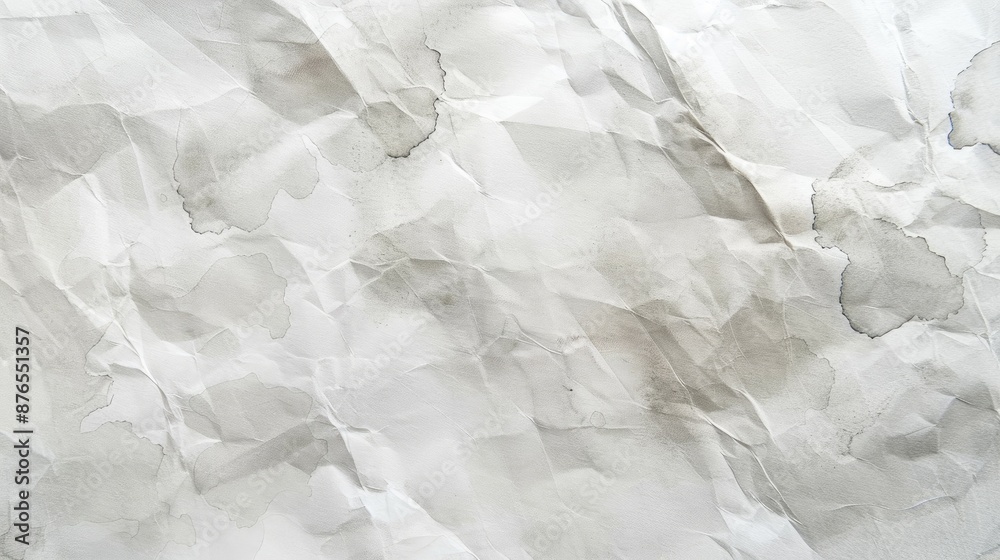Obraz premium White watercolor paper texture for presentations web templates and artworks