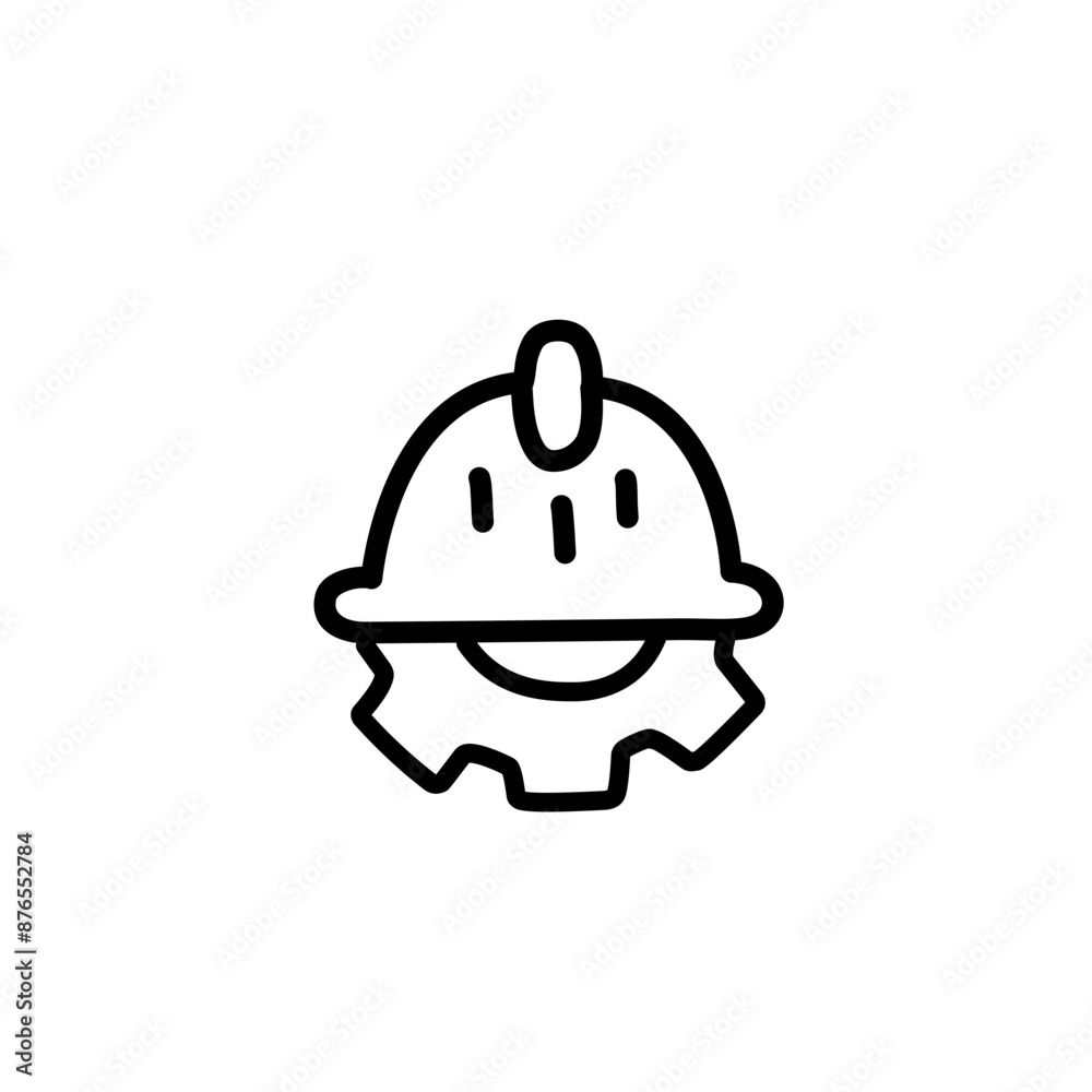 Naklejka premium Labour day icon 