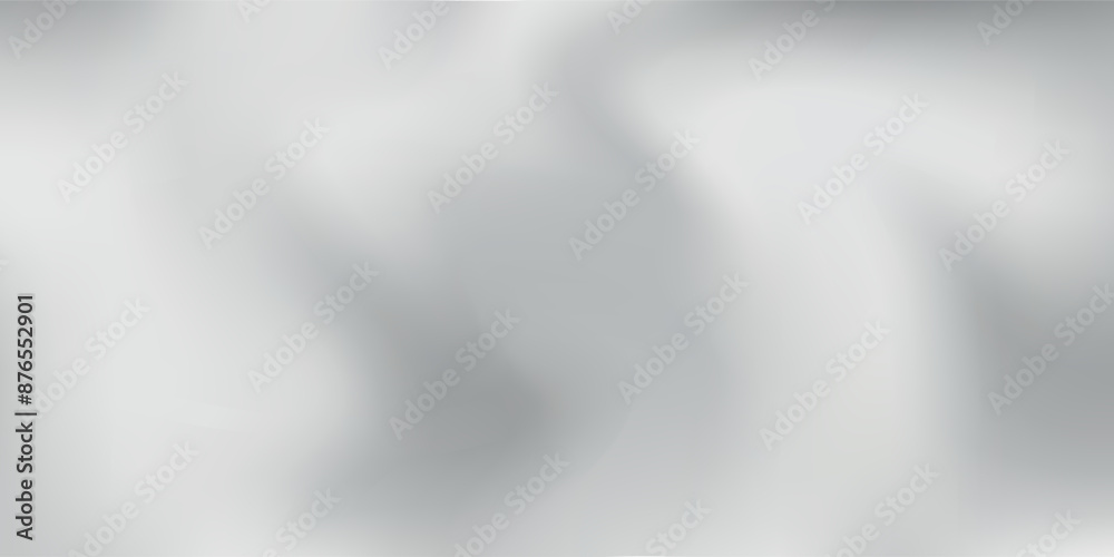 Smooth grey wavy gradient background. Soft liquid wallpaper. Silk nacre color texture for banner, flyer, presentation, graphic design