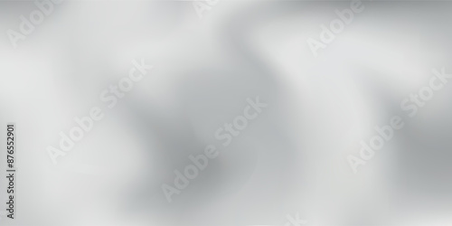 Smooth grey wavy gradient background. Soft liquid wallpaper. Silk nacre color texture for banner, flyer, presentation, graphic design