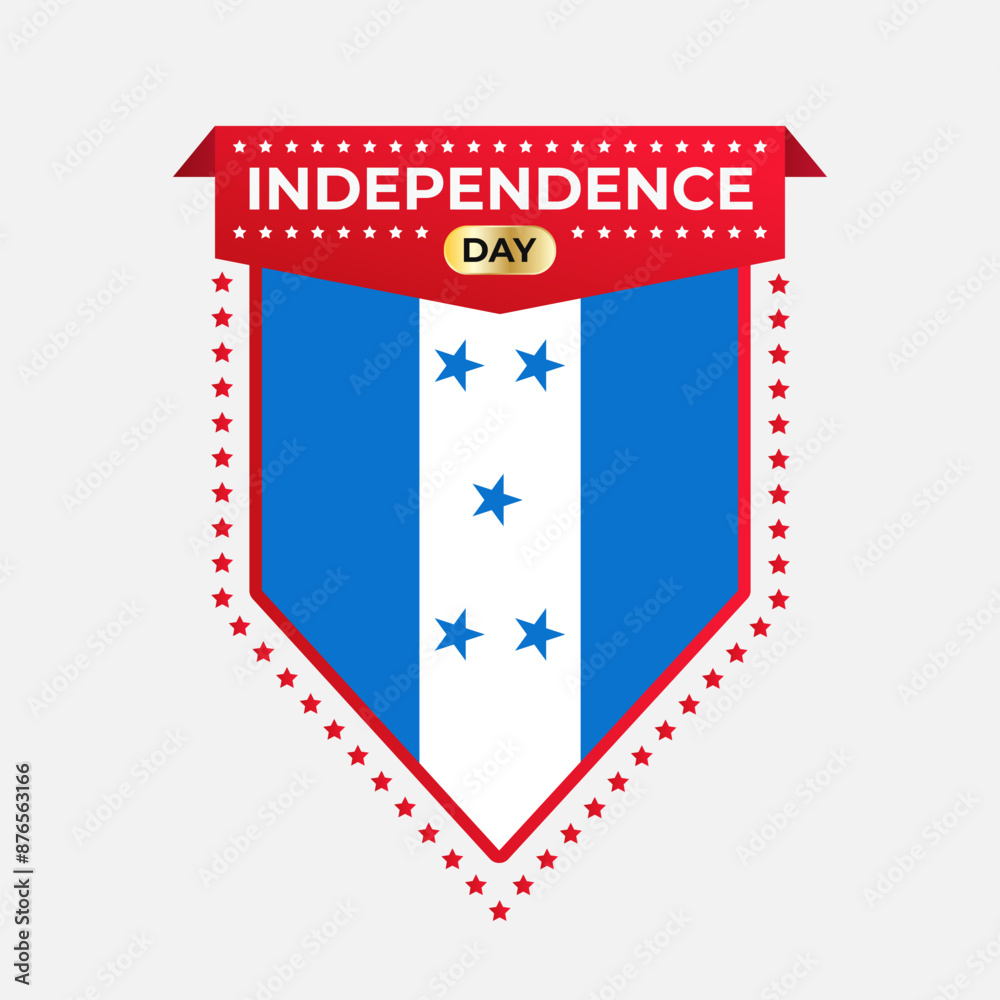 Honduras Independence Day Banner Design