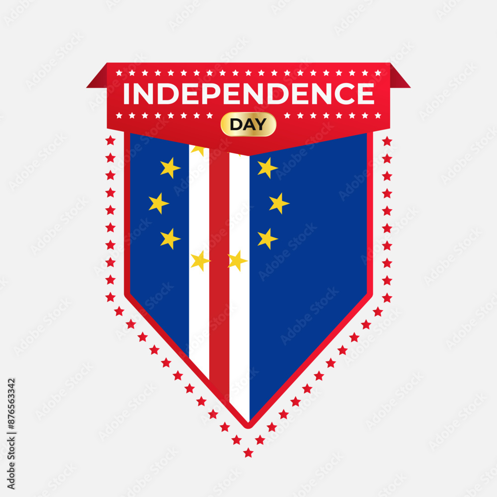 Cape Verde Independence Day Banner Design Cape Verde Independence Day Banner Design