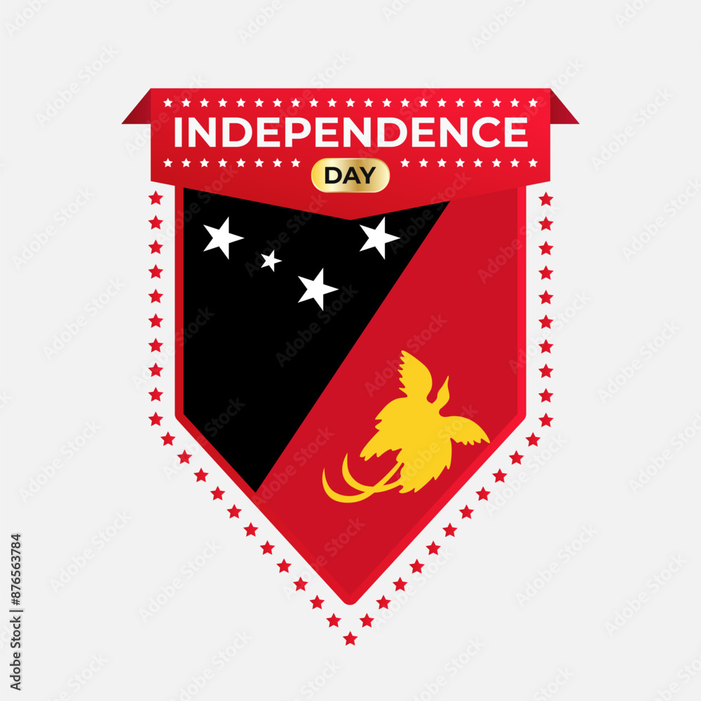 Papua New Guinea Independence Day Banner Design Papua New Guinea Independence Day Banner Design
