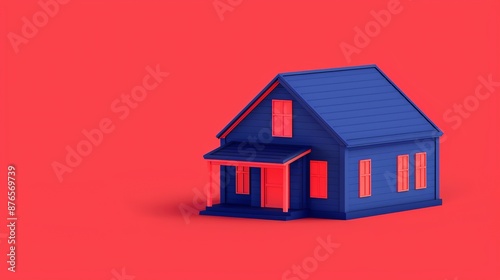 Smart homes integrating IoT devices for automated control of lighting heating security and entertainment creating convenient and energy-efficient living spaces Background Illustration, Bright color