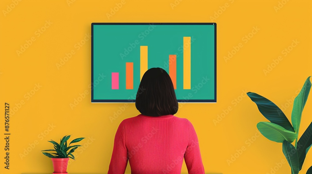 AI in marketing enhancing targeted advertising, customer segmentation, and campaign optimization with AI-driven analytics and insights. Background Illustration, Bright color tones, , Minimalism, AI in marketing enhancing targeted advertising, customer segmentation, and campaign optimization with AI-driven analytics and insights. Background Illustration, Bright color tones, , Minimalism,