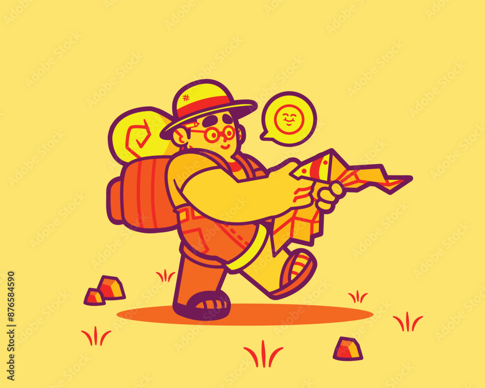 An Adventurer Exploring Uncharted Territory