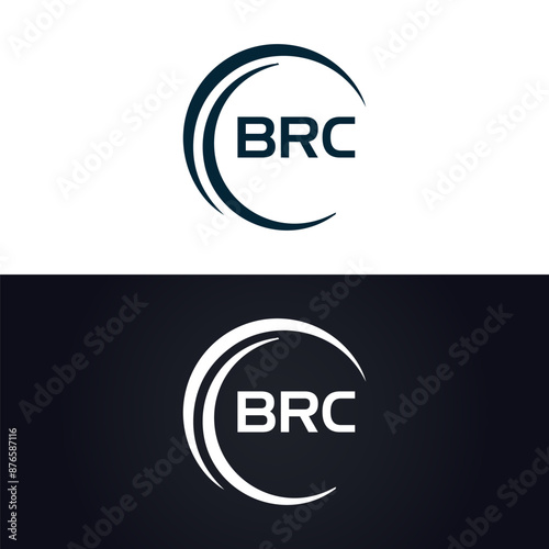 BRC logo. B R C design. White BRC letter. BRC, B R C letter logo design. B R C letter logo design in GOLD, GOLDEN LOGO, THREE, style. letter logo set in one artboard. B R C letter logo vector design.