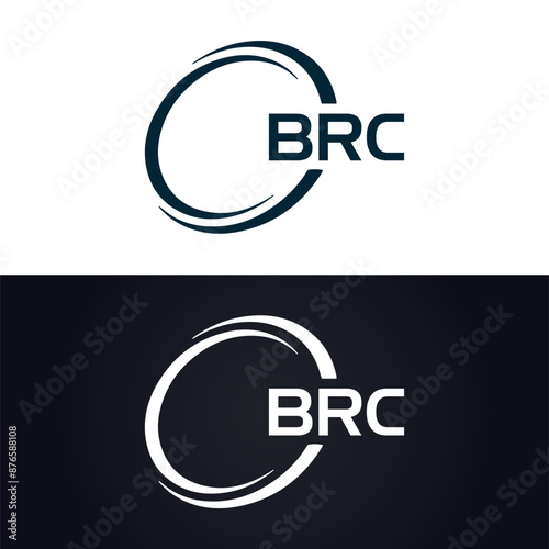 BRC logo. B R C design. White BRC letter. BRC, B R C letter logo design. B R C letter logo design in GOLD, GOLDEN LOGO, THREE, style. letter logo set in one artboard. B R C letter logo vector design.