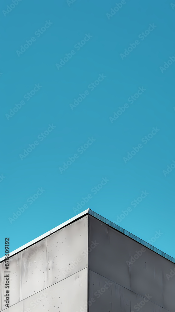 Close-up of the roof