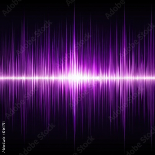 Purple abstraction in the form of a sound wave, Purple, wave