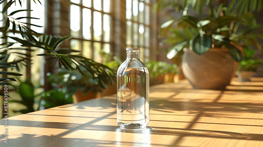 flask bottle mockup design with ai generate flask bottle mockup design with ai generate