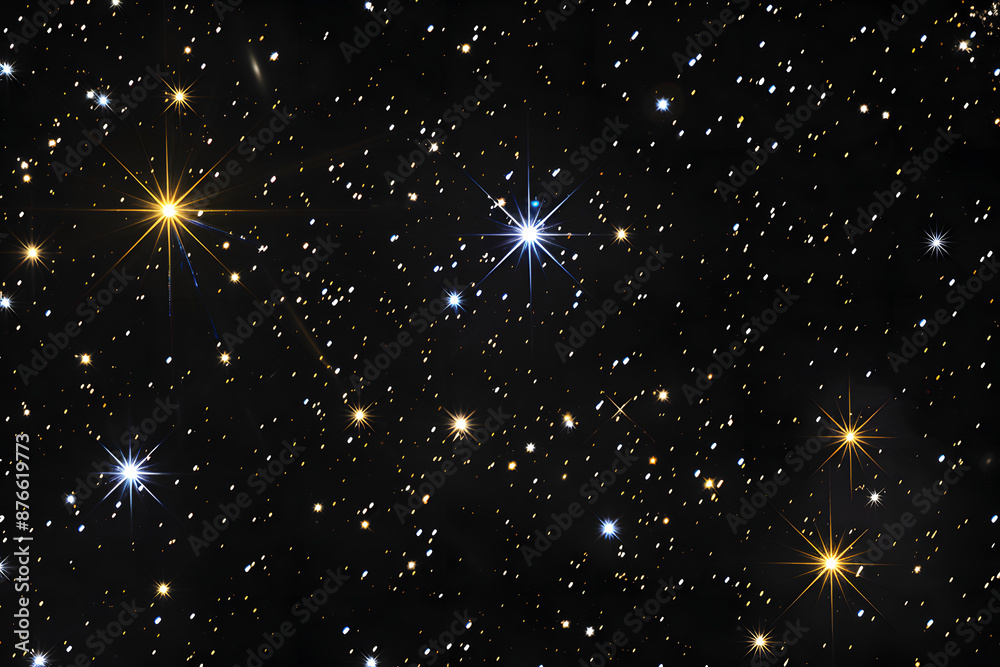 星が輝く宇宙空間 星が輝く宇宙空間