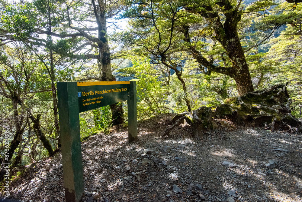 Devils Punchbowl Walking Track - New Zealand Devils Punchbowl Walking Track - New Zealand