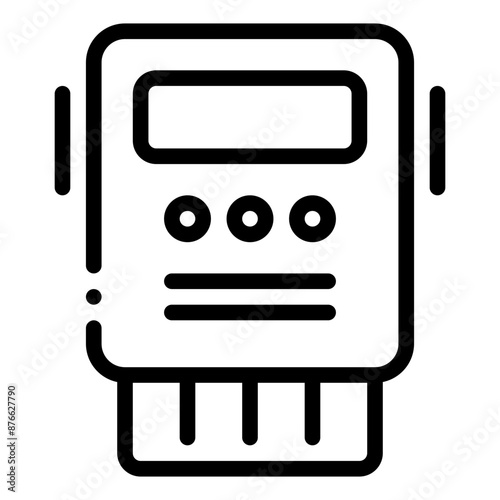 electric meter icon