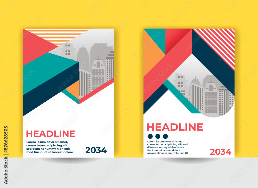 Business flyer cover, a4 cover, annual report cover design, company profile cover, brochure, geometric Business flyer cover, a4 cover, annual report cover design, company profile cover, brochure, geometric