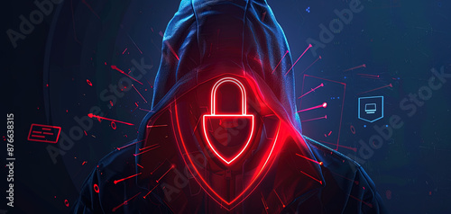 Cybersecurity Threat: Hooded Hacker