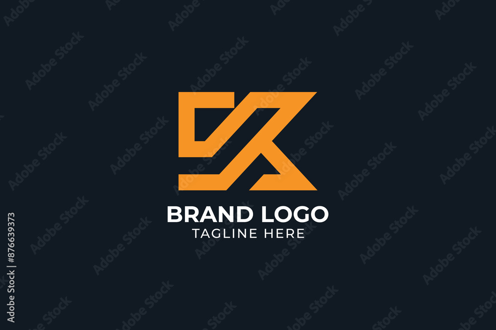 initial letter K modern abstract vector, letter K lion abstract modern creative minimal monochrome monogram symbol initial letter K modern abstract vector, letter K lion abstract modern creative minimal monochrome monogram symbol