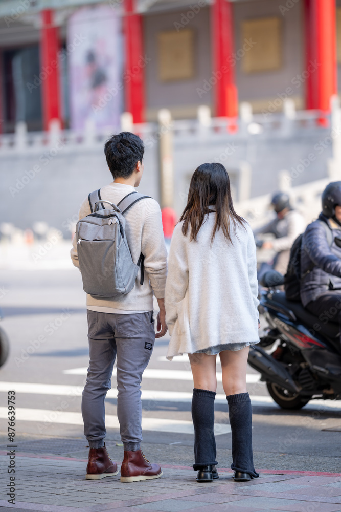 custom made wallpaper toronto digitalA young Taiwanese woman and a young Hong Kong man walking together on a public road near Zhongshan Memorial Hall station in Zhongzheng District, Taipei City, in March.