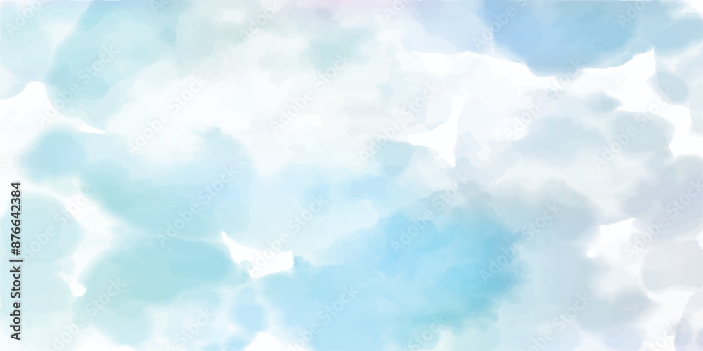 和柄 水彩 青 模様 背景 和柄 水彩 青 模様 背景