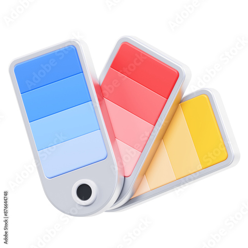 Color Palette 3d Icon
