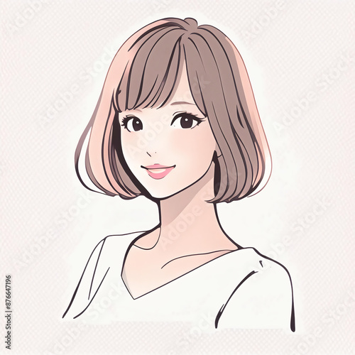 女性・女の子のイラスト素材